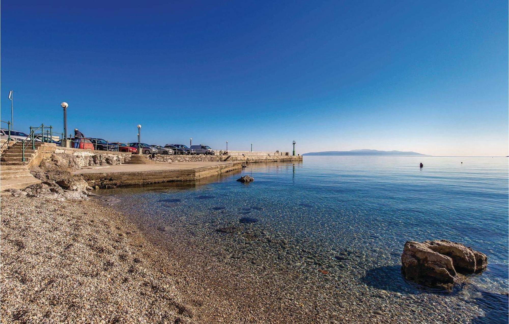 Nice Apartment In Lovran With House Sea View Bagian luar foto