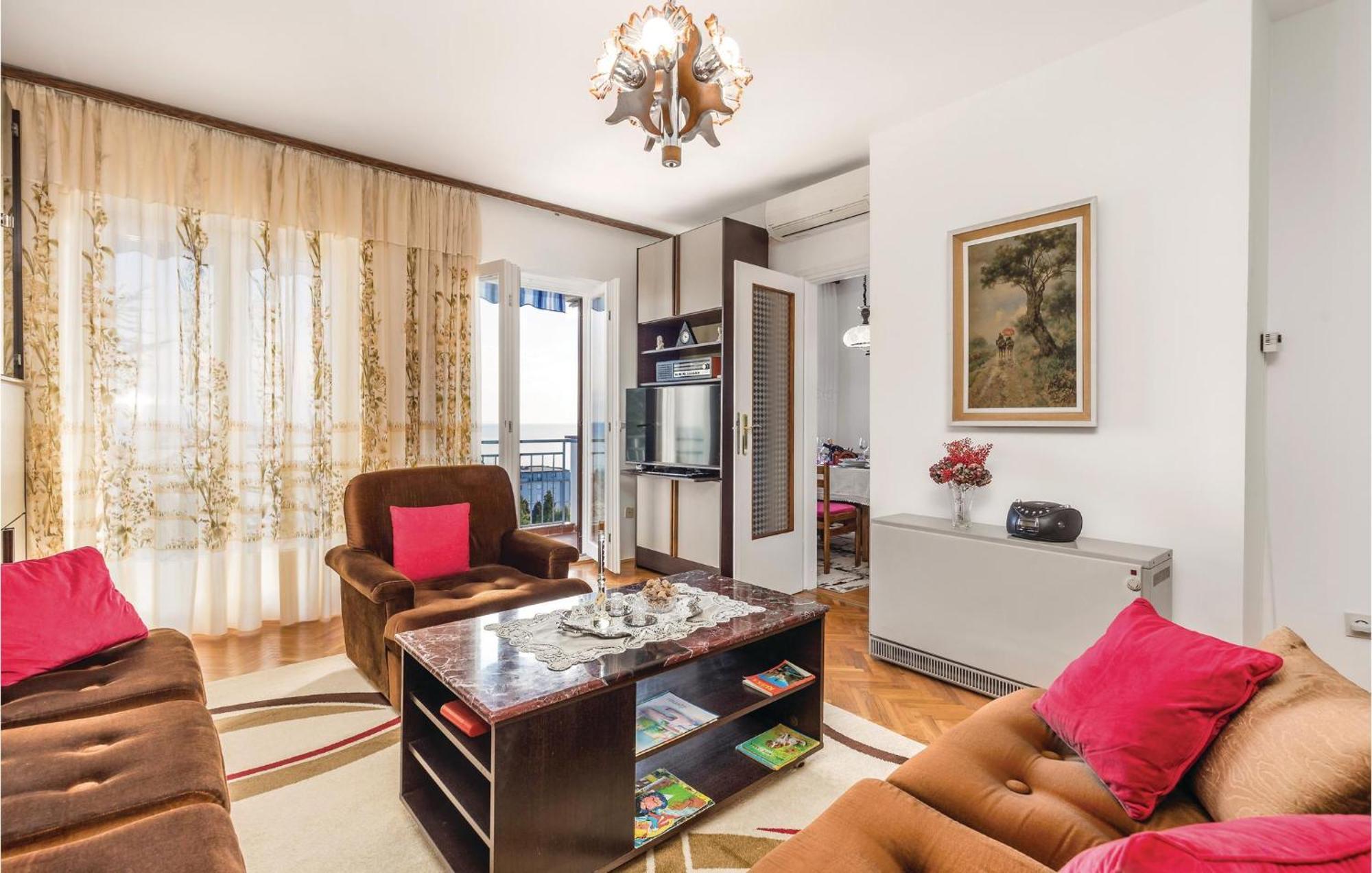 Nice Apartment In Lovran With House Sea View Bagian luar foto